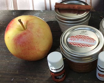 APPLE-CADABRA Apple Cinnamon exfoliating detoxifying sugar scrub