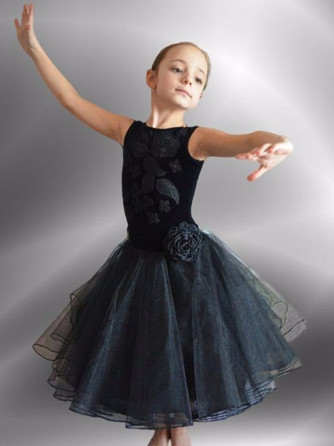Beautiful Girls Ballroom Dress 'olivia' Etsy