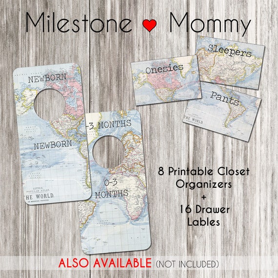 Drawer Labels Dresser Labels Clothing Organizer Closet Etsy