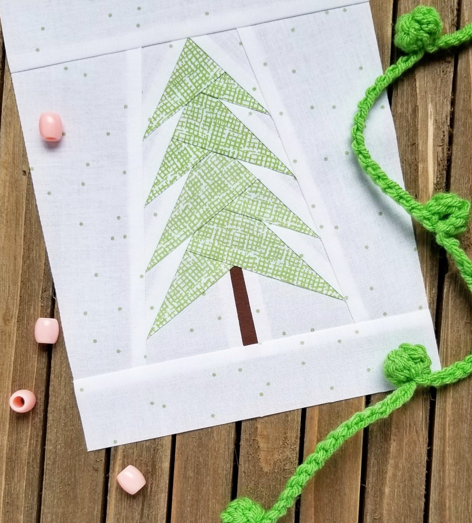 Christmas Tree Paper Piecing Pattern, PDF - Etsy