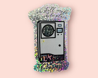 I Can Still Make The Whole Place Shimmer VMD Vacuum Metal Deposition Forensic Science Crime Scene Investigator CSI  Weatherproof  Sticker