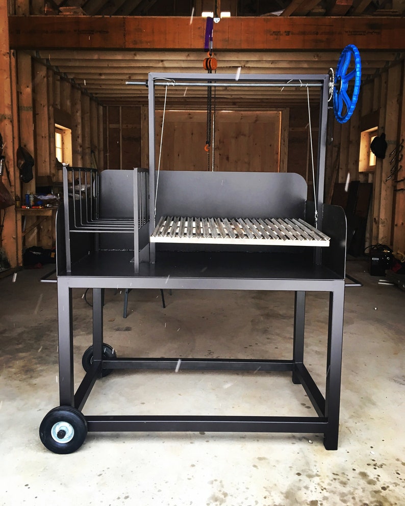 USA MADE 48 Argentine Wood Fired Parrilla Asado Grill Fullsized. Etsy