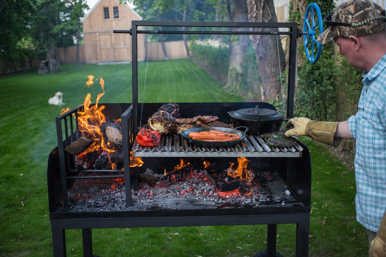 NorthForkIronworks Argentine Parrilla Grill - Thumbnail 2