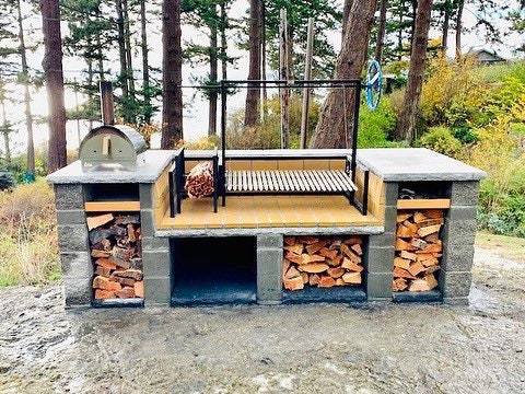 USA MADE. Argentine Parrilla Grill Drop-in for Countertops. 