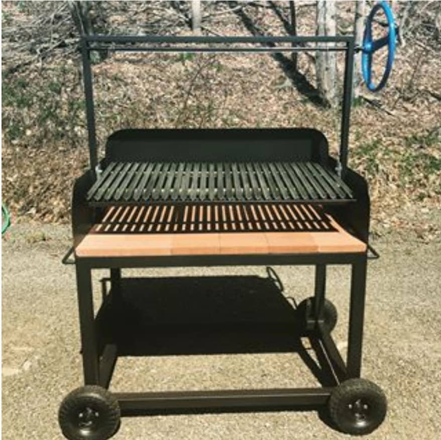 USA MADE 60argentine Wood Fired Parrilla Asado Grill. 