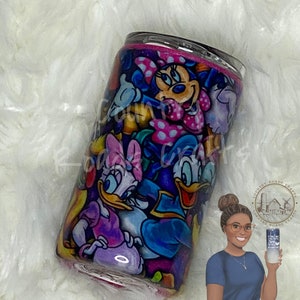 Minnie | Mickey mouse Clubhouse | Fabric | Tumbler | Custom | Glitter | Epoxy | Epoxy Tumbler | Resin | Daisy | Pluto | Kids | Disney| Pink