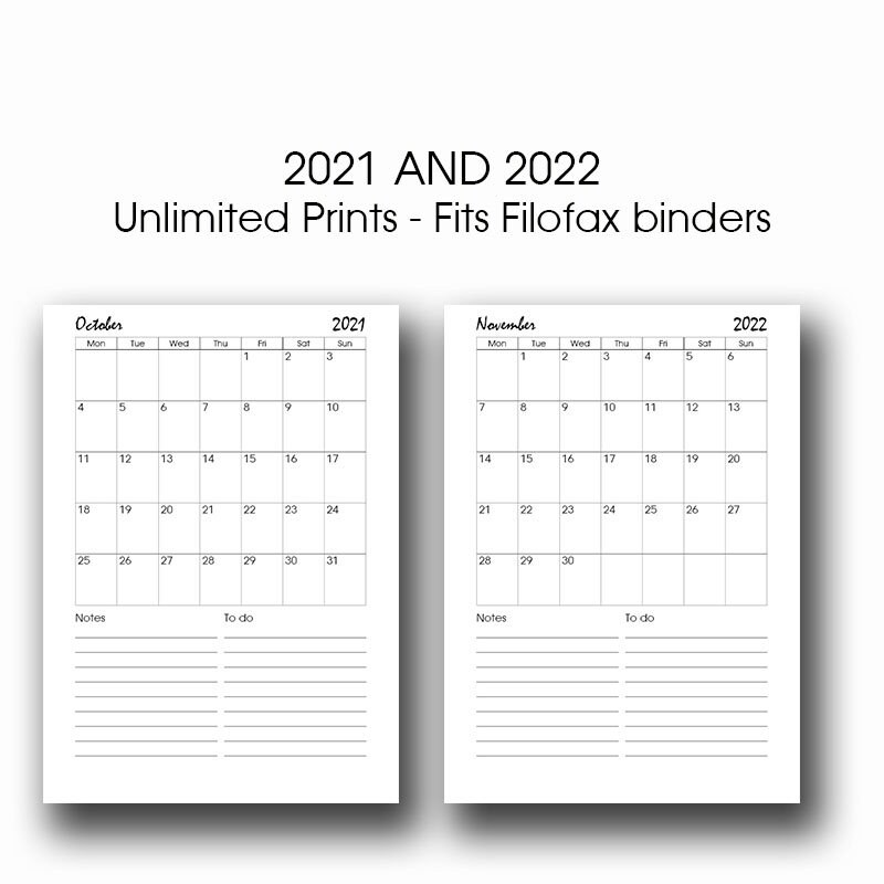 Paper Calendars & Planners Paper & Party Supplies Wall Calendar 2022 Printable A3 PDF 2022 Desk