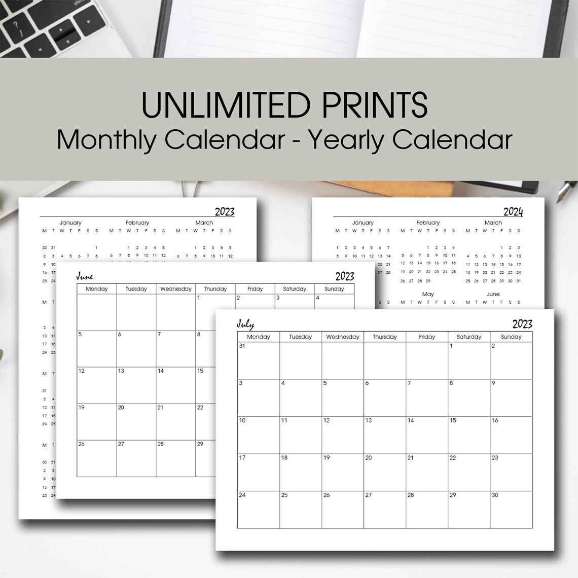 2023 Weekly Hourly Planner Printable Week on 2 Page 2023 A4 Etsy