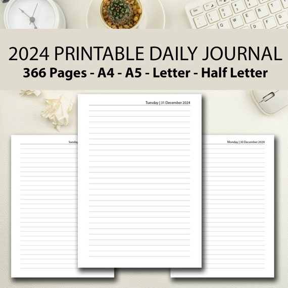 Free Printable Planner 2024 Pdf - AnjaHome  Free planner pages, Planner  printables free, Daily planner printables free