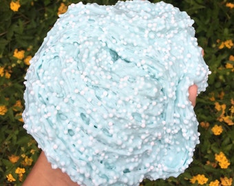 Himmelblau Crunchy Floam Slime (Duftend)