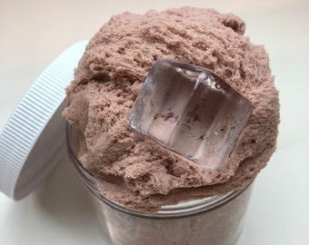 Root Beer Fizz Slime - Sizzling Slime - w/ ice cube charm (Scent)