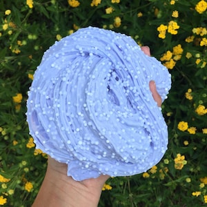Purple Crunchy Floam Slime (Scented) - Slime - Crunchy Slime - Floam - Floam Slime - Purple Slime - Scented Slime