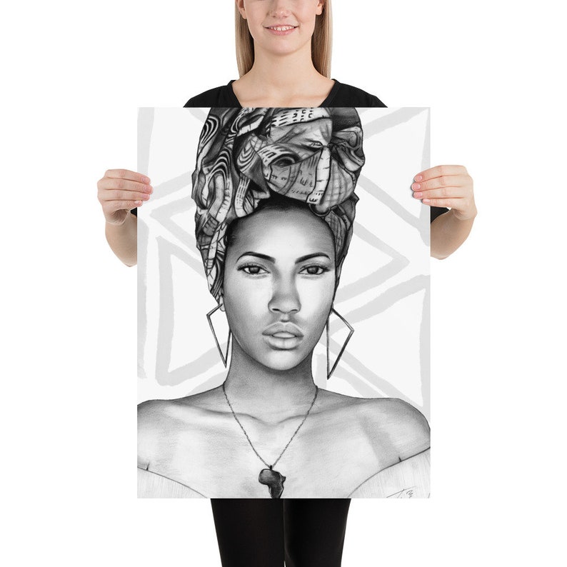 African American Wall Art Prints Black Girl Magic Bedroom | Etsy