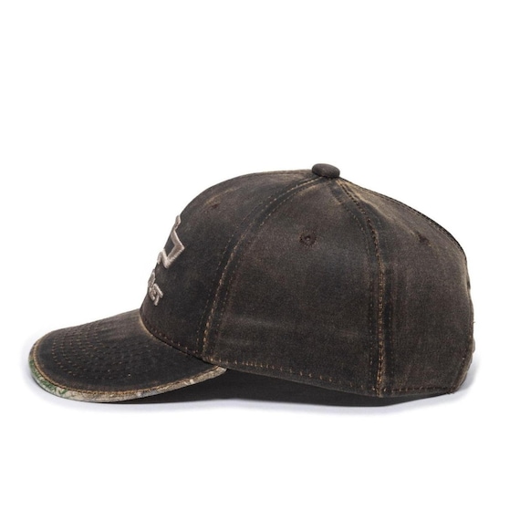 RAM Camouflage Weathered Ball Cap 3-D Embroidered with Applique Hat 