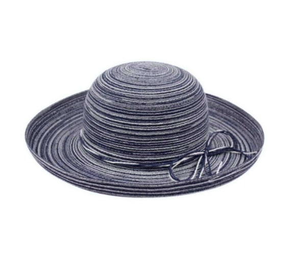 Angela \u0026 William Raffia Roll up Brim 