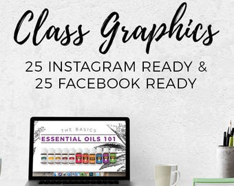 Class Graphics - Essential Oil 101 || Downloads