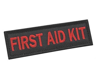 FREC 3 Medical ID Tag Embroidered Patch - Hook Or Sew On Backing (CORDURA)