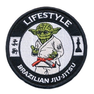 Patch Ju-Jitsu à Repasser - Noir - 5.3 Cm - Adapté Aux Arts Martiaux - Irlande