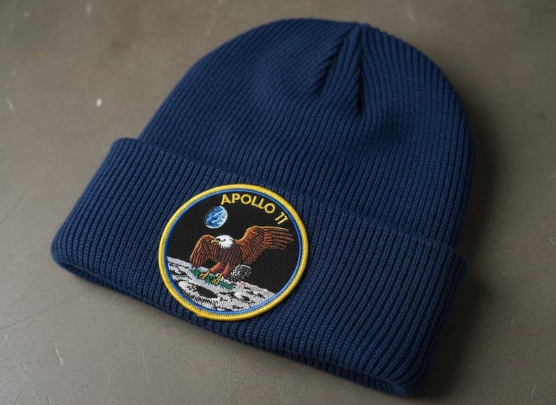 Apollo 11 Mission-patch (3,5 inch) geborduurde opstrijk-/naaibadge astronaut ruimtepak souvenir embleem kostuum maanlanding cadeaupatches afbeelding 4