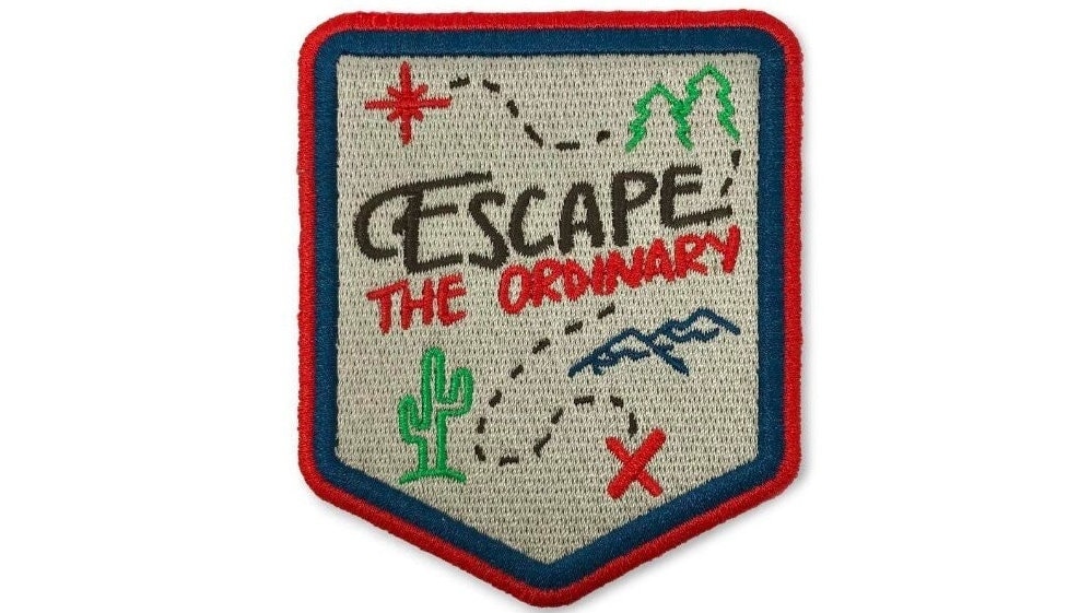 Parche de Escape The Ordinary 3,3 pulgadas para planchar/coser, recuerdo de  caminata, mochila para senderismo, vida salvaje, senderismo, viaje, aventura,  emblema, cresta -  México