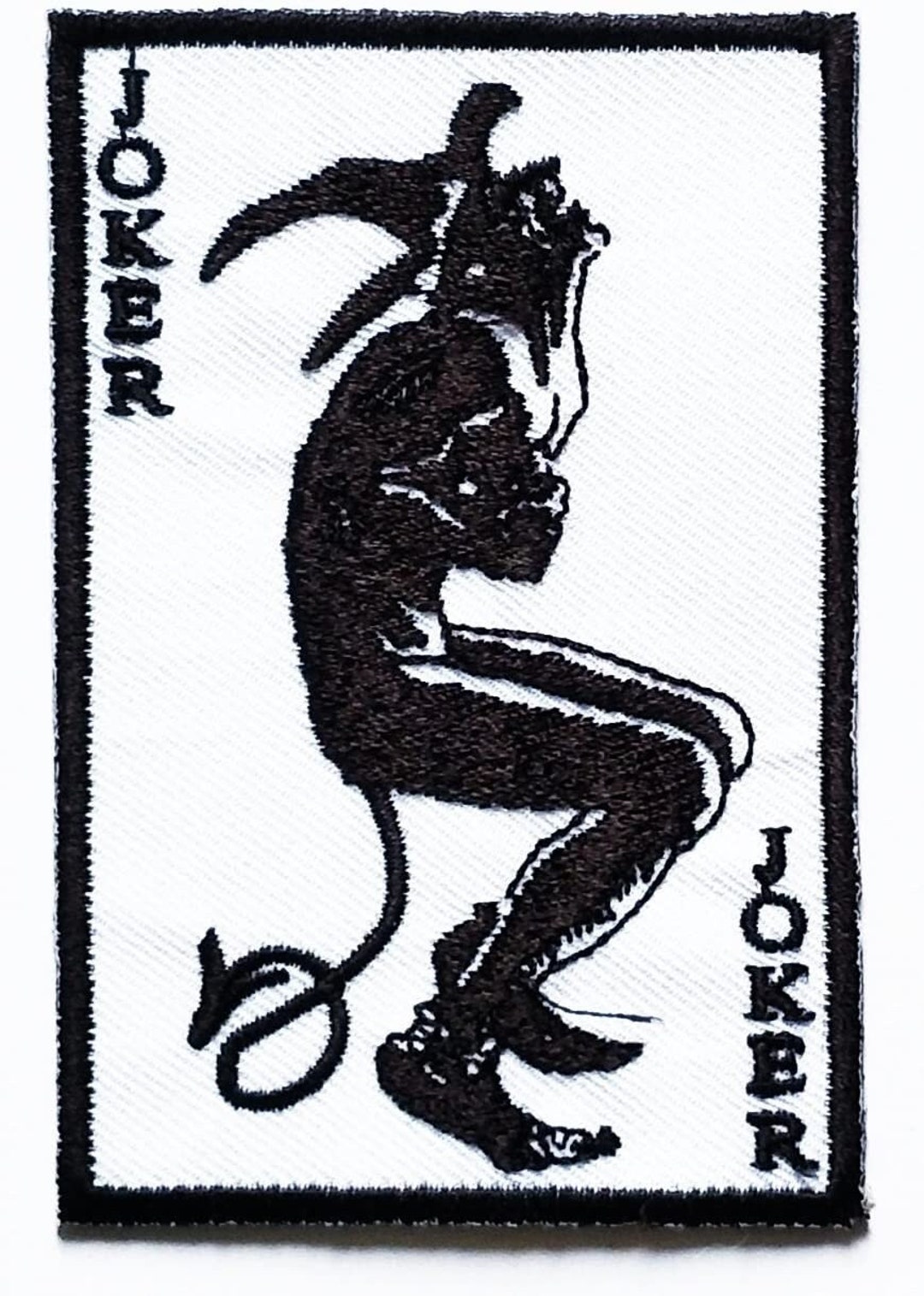 The Joker Patch 3.5 Inch Iron/sewon Badge Poker Jokers Wild Etsy