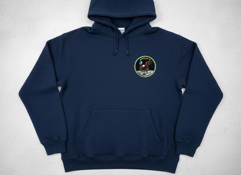 Apollo 11 Mission-patch (3,5 inch) geborduurde opstrijk-/naaibadge astronaut ruimtepak souvenir embleem kostuum maanlanding cadeaupatches afbeelding 5