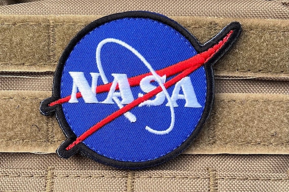 Parche de albóndiga de la NASA 3,5 pulgadas bordado gancho bucle Insignia  de Velkro Traje espacial de astronauta Recuerdo DIY Disfraz Emblema Escudo  Parches de regalo -  México