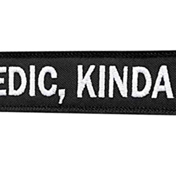 Star Of Life EMT Morale Patch - 2.75x2.75 Inch, Hook & Loop Back, Embroidery, For Jackets & Bags
