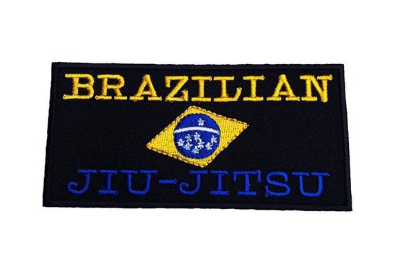 Patch Jiu Jitsu Brésilien Gorille à Repasser Pour Kimono BJJ