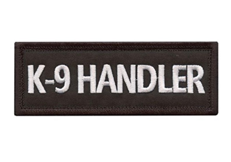 K-9 Handler Patch K9 Dogs Tactical Morale Gear Touch Fastener Patches 5 Inch Hook-and-Loop Velkro Badge Harness Patches image 4