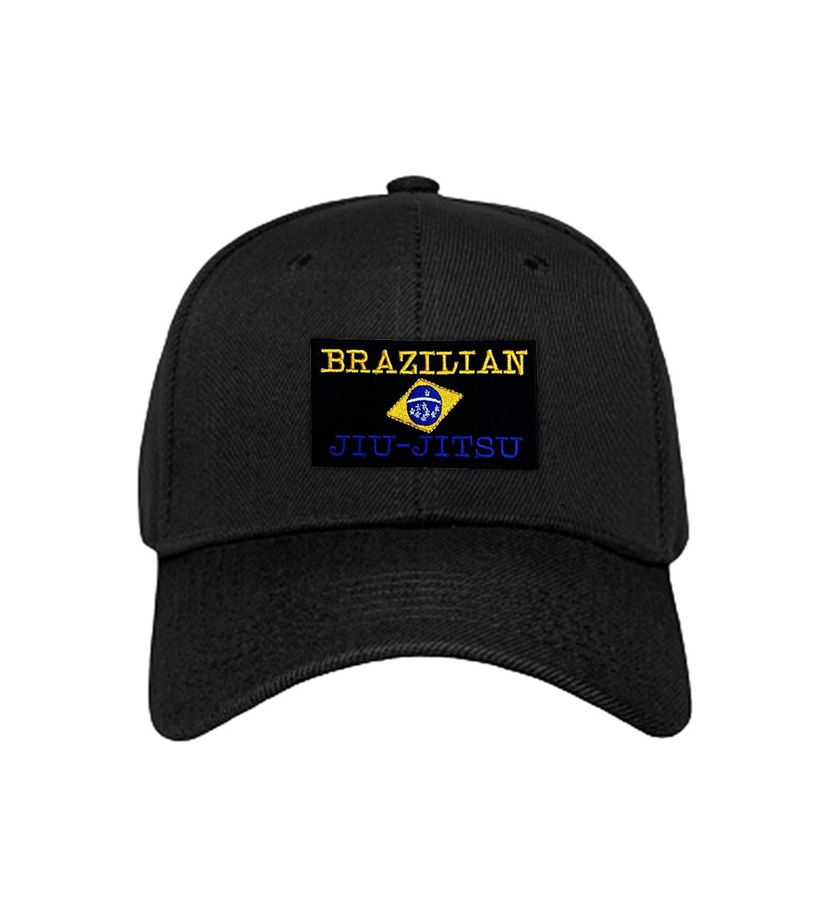 Écusson Brodé Jiu Jitsu Brésilien (8,9 Cm) - À Repasser Ou à Coudre - Ceinture Noire