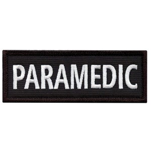 EMT Medic Paramedic Patch Embroidery Design Embroidery File 