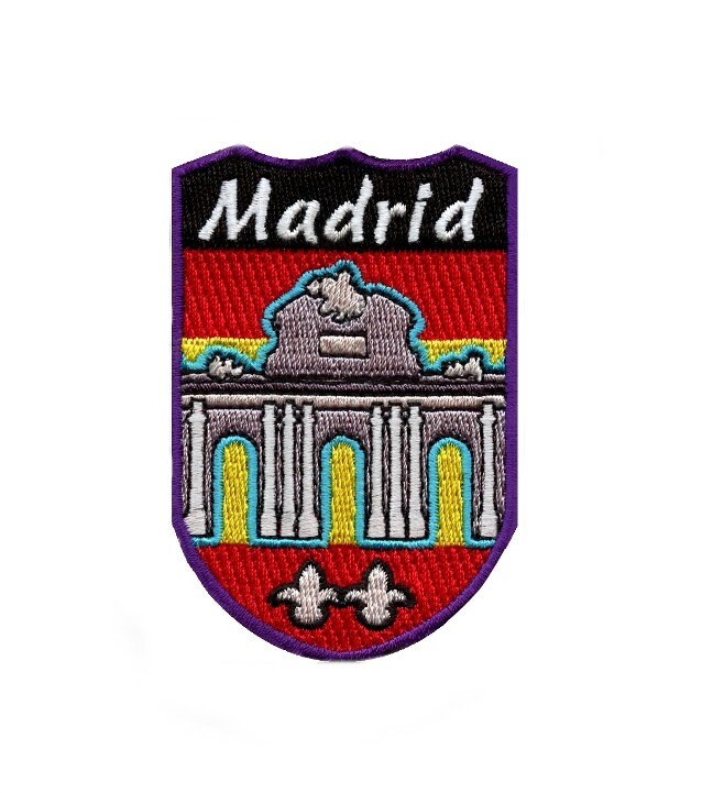 Badge drapeau Espagne - Stickers Malin