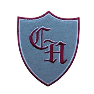 Matilda School Uniform Patch 4 Inch High Quality Velvet Iron-on or Sew-on Badge Crunchems Hall Costume Patches World Book Day Souvenir image 1