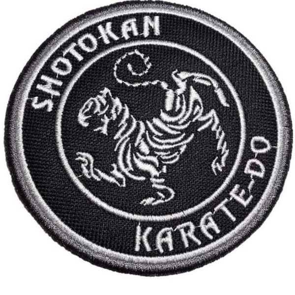 Karate Tiger Patch Etsy