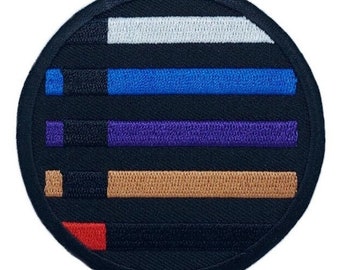 Brazilian Jiu Jitsu Patch (3 Inch) BJJ Belts Iron/Sew-on Badge Kimono Martial Arts Patches Gym Bag, Cap, Hat, Shirt, GIFT Badges Osss
