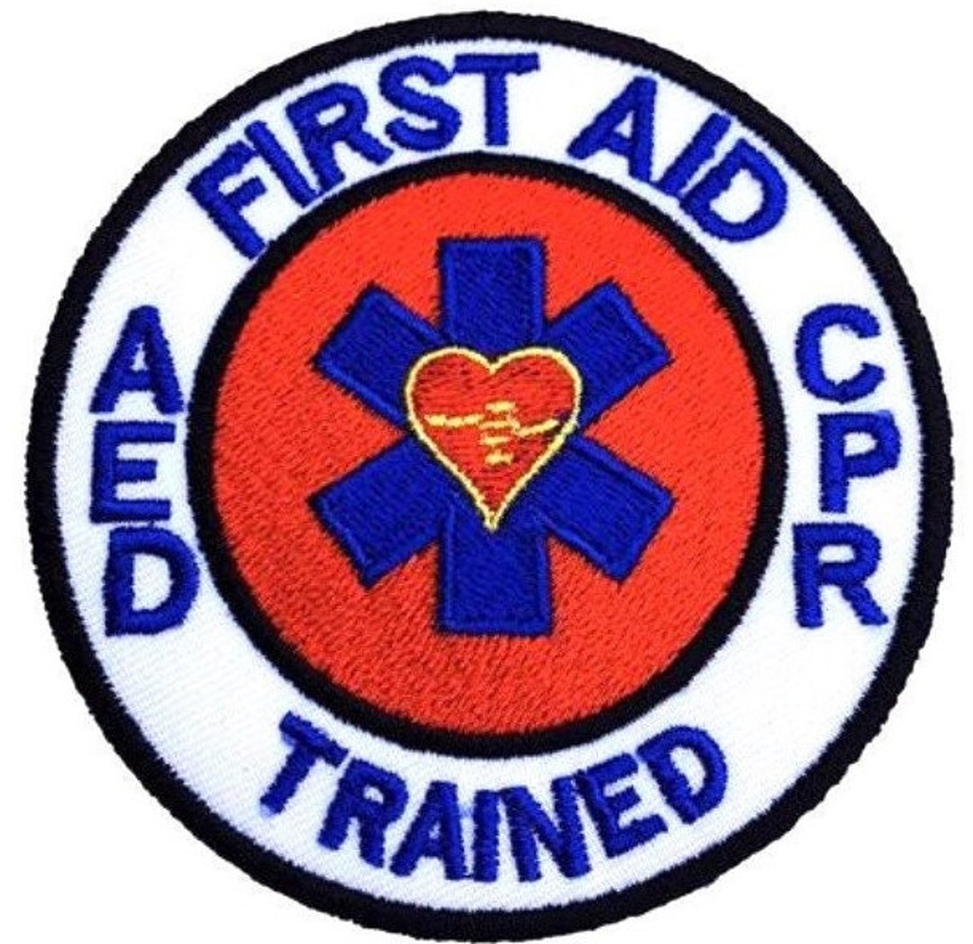 First Aid and CPR Instructor - Embroidered Patch