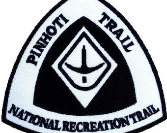 Pinhoti Trail National Recreation Trail Patch (3.5 Inch) Embroidered Iron/Sew-on Badge Hiking USA Trek Emblem Souvenir Backpack Gift Patches