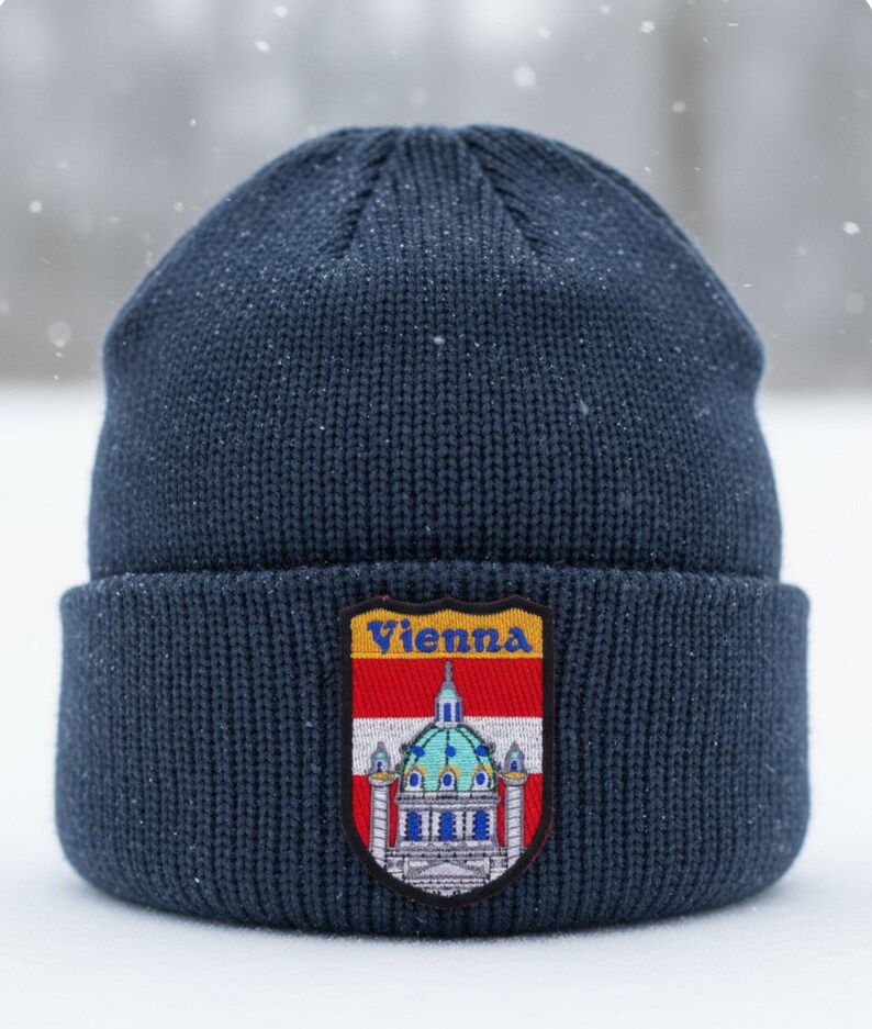 Vienna Austria Shield Patch (3 Inch) Iron-on / Sew-on Badge Travel Europe Souvenir Emblem for Backpacks, Hats, Bags, Crafts DIY Gift Patches image 3