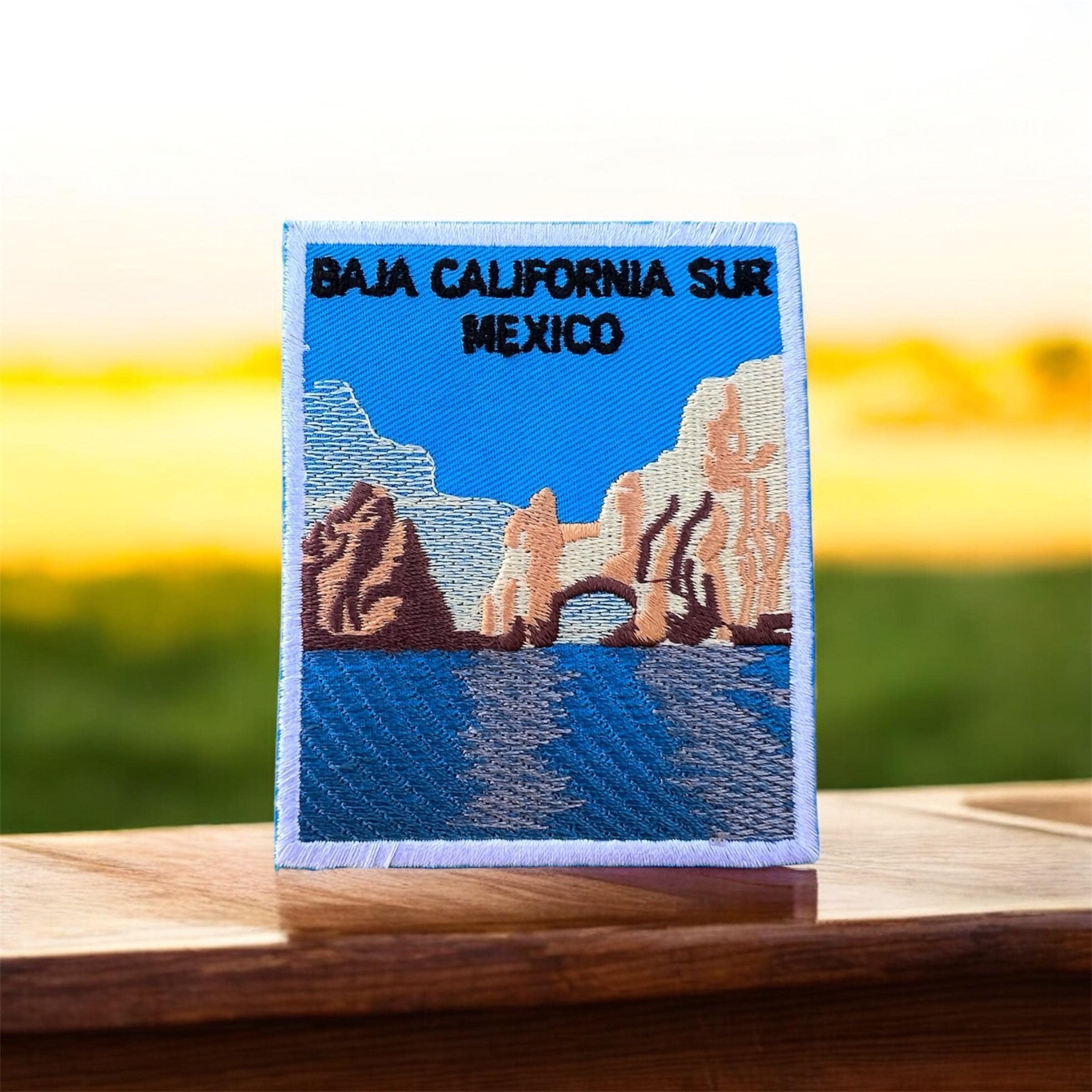 Baja California Sur Mexico Patch (3.5 Inch) Embroidered Iron-on/sew-on ...
