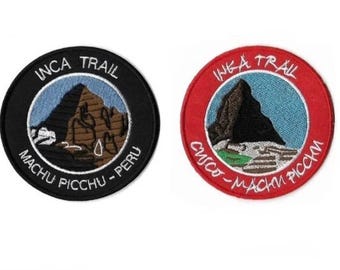 Bandiera del Perù Patch riflettenti IR Gomma PVC ricamata