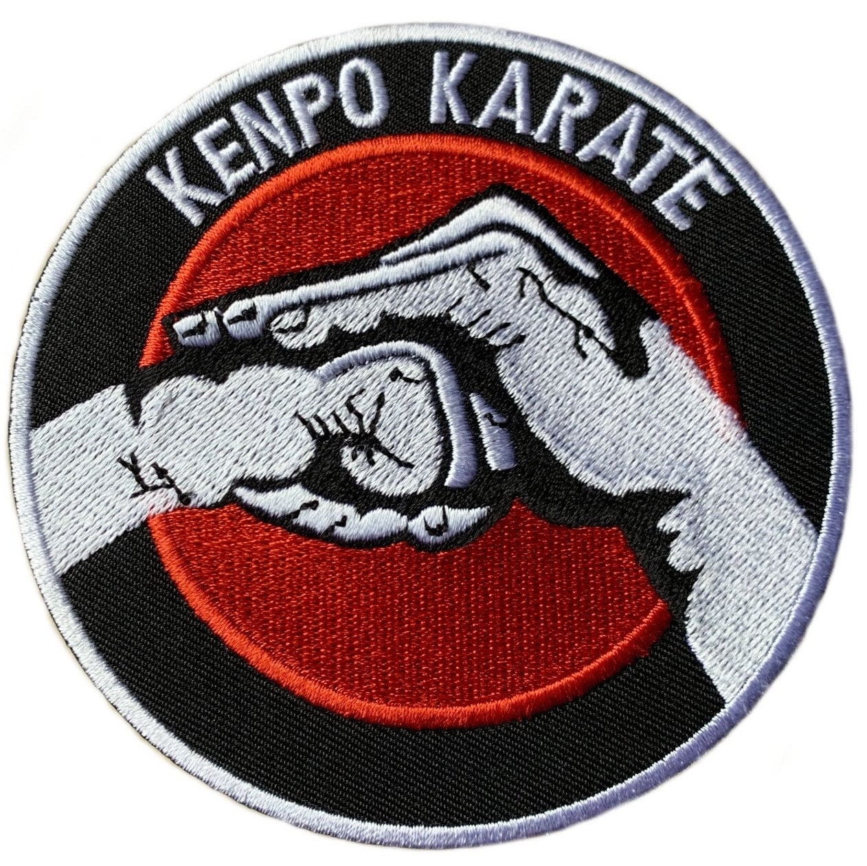 3.25 Inch Custom Embroidered Patch, 100 Patch Min