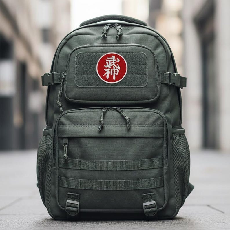 Ninjutsu Patch (3.5 Inch) Iron-on/Sew-on Badge Bujinkan Taijutsu Shihan Martial Arts Kimono Ninja Ninpō Shinobi-jutsu Aufnäher Gift Patches image 2