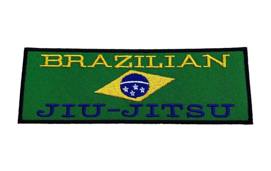 Brazilian Jiu Jitsu Patch 5 Inch Iron/sewon Badge for BJJ Kimono GI