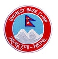 Mount Everest Base Camp Nepal Patch (3.5 Inch) Iron/Sew-on Badge Mountaineering Trek Emblem Mountain Trekking Souvenir Crest Gift Patches product logo