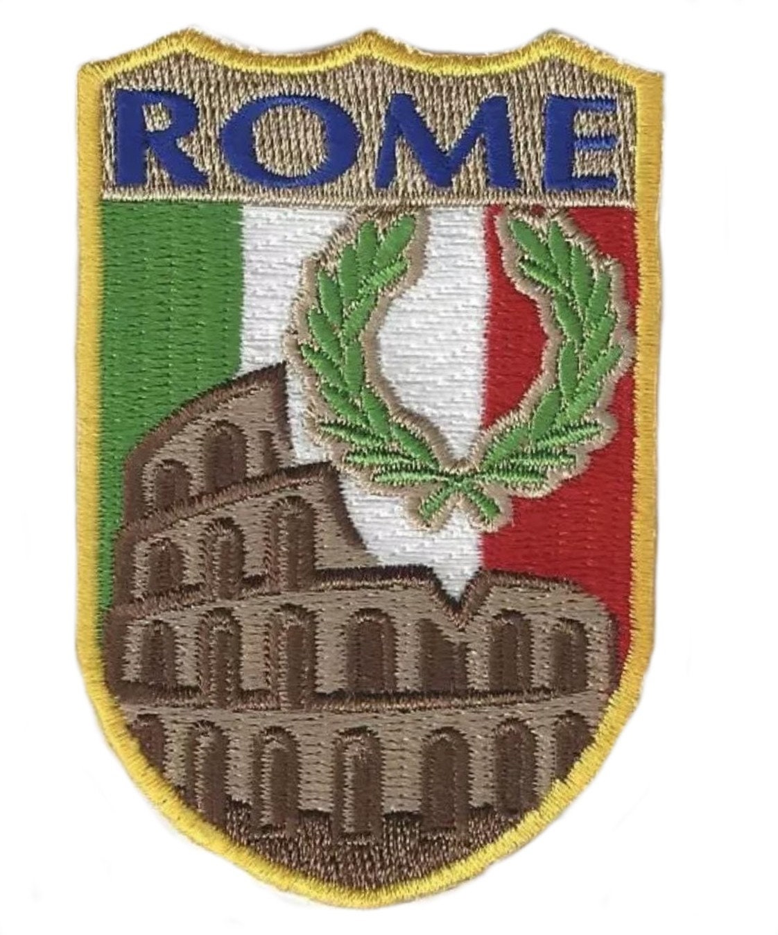 Rom Italien Patch 3 Zoll bestickt Eisen/Nähen Abzeichen Etsy