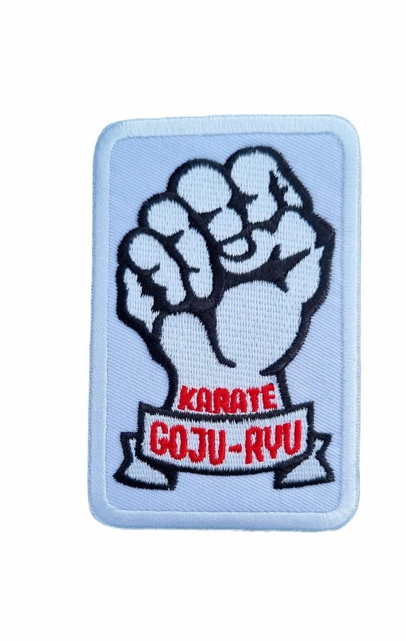 Karate Goju Ryu Set of 3pcs. ron-on PATCH Aufnäher Parche Brodé Patche Toppa Kanj Gōjū-ryū - Etsy