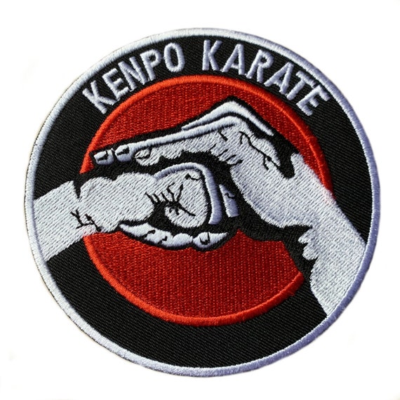 Kenpo Karate Patch 4 Inch Embroidered Iron/Sewon Logo Badge Etsy
