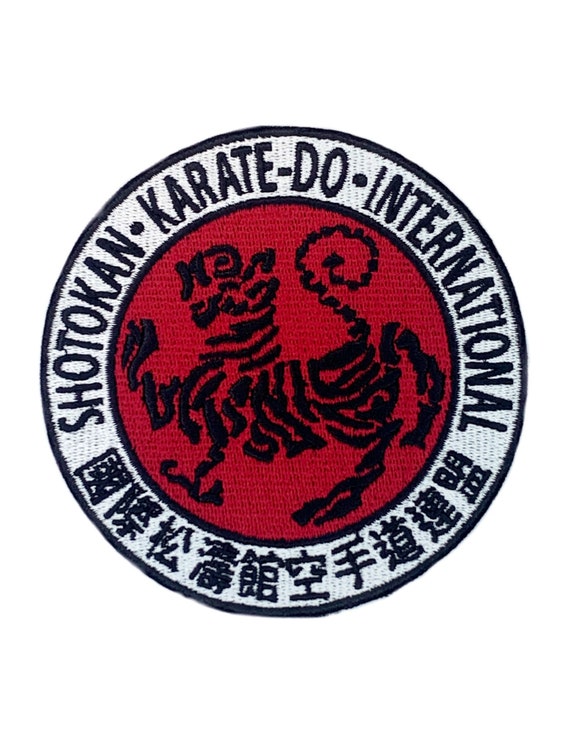 Patch de karaté d'Okinawa (3 pouces) insigne à repasser arts martiaux