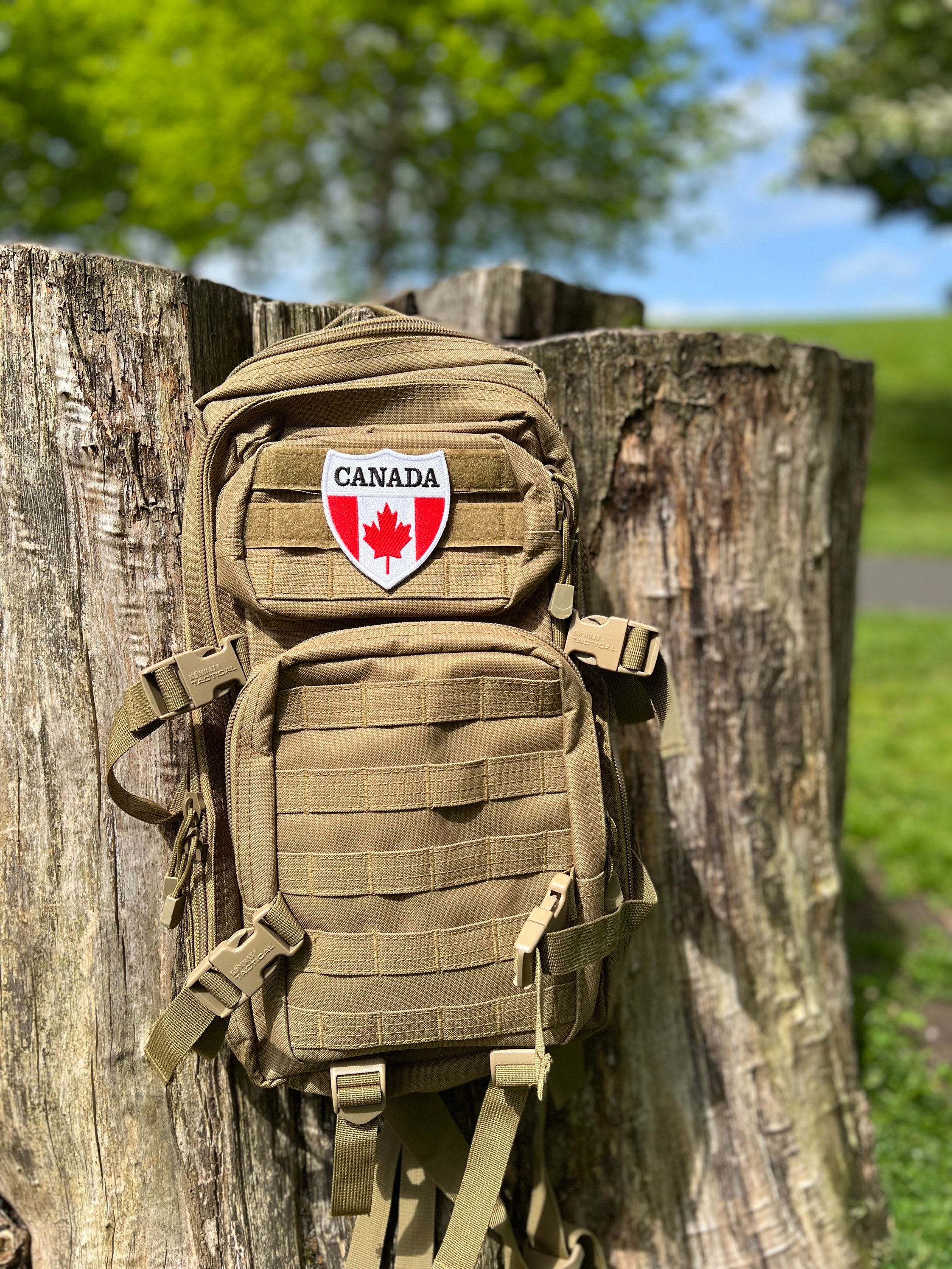 Canada Flag Patch 3 Inch Embroidery National Badge hook - Etsy